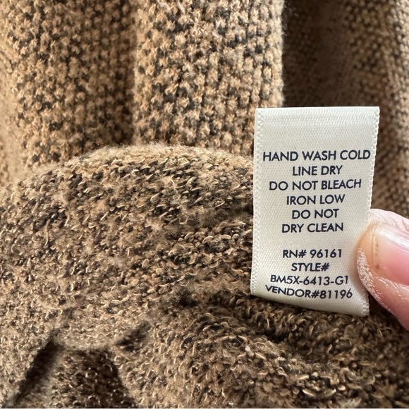 Buckle BKE Pullover Sweater Mock Neck French Terry Balloon Sleeve Academia Small - Picture 13 of 16